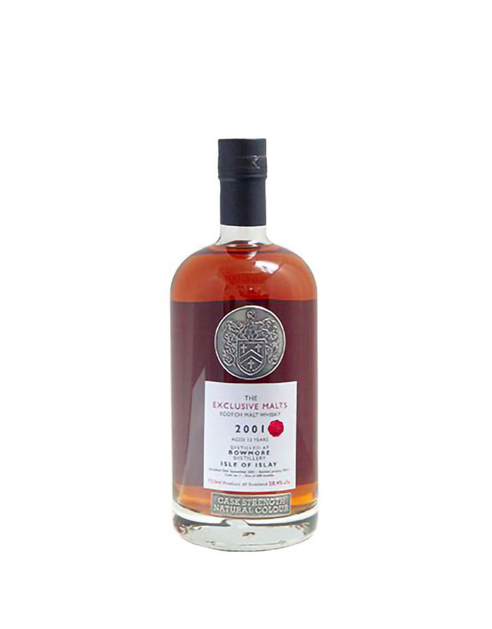 Exclusive Malts Bowmore 12 Year Old Cask Strength Single Malt Scotch Whisky