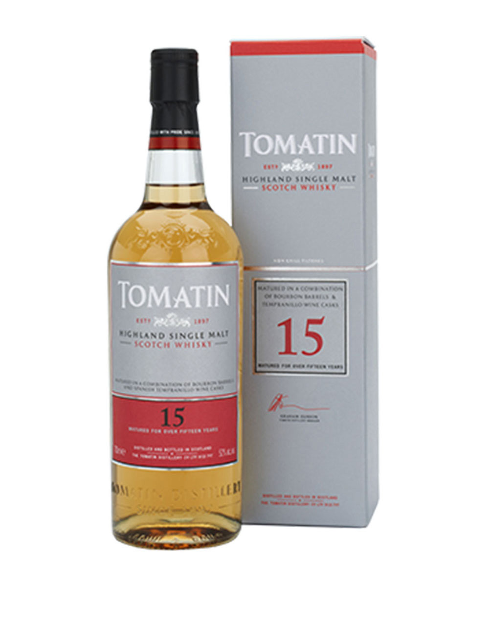 Tomatin 15 Year Old Limited Edition Single Malt Scotch Whisky