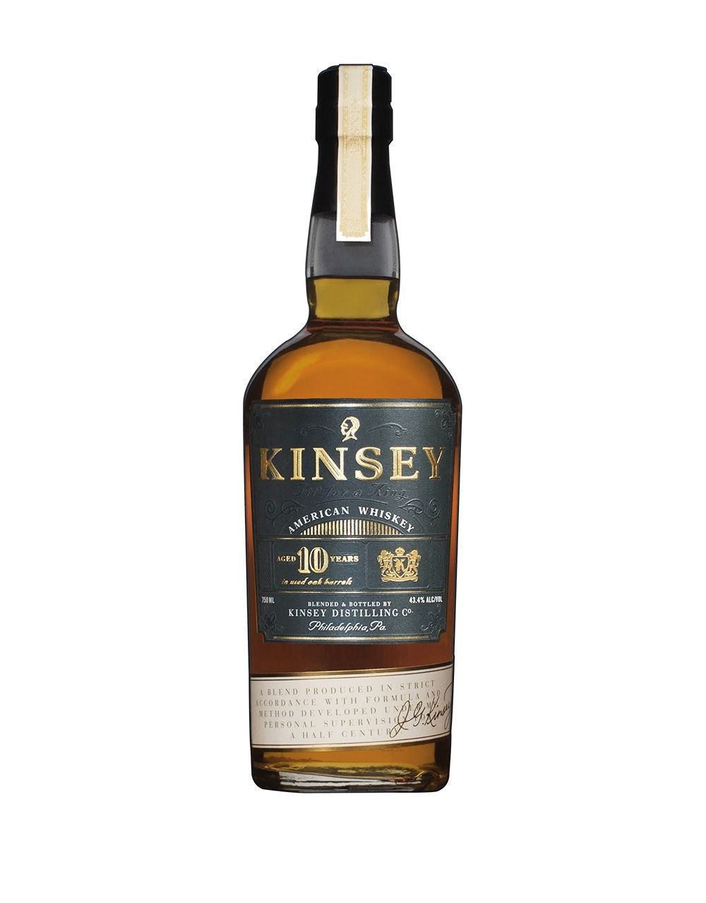 Kinsey 10 Year Old American Whiskey