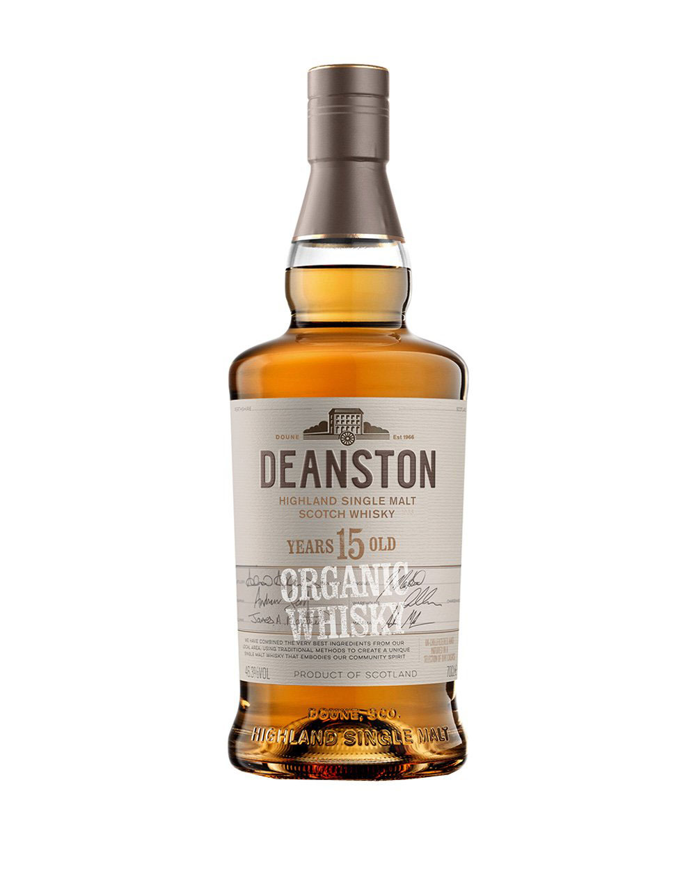 Deanston 15 Year Old Organic Single Malt Whisky