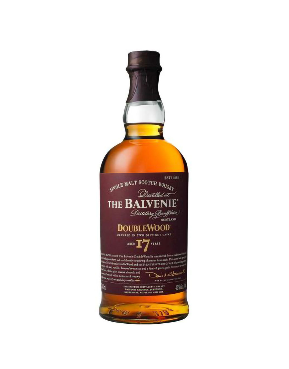 The Balvenie DoubleWood 17 Year Old Single Malt Scotch Whisky