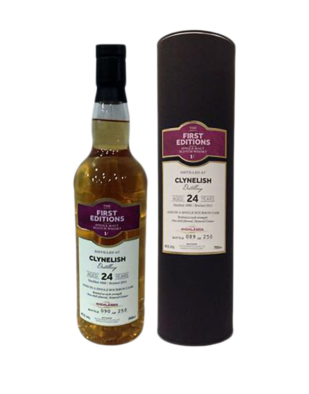 Clynelish The First Editions 24 Year Old Single Malt Scotch Whisky