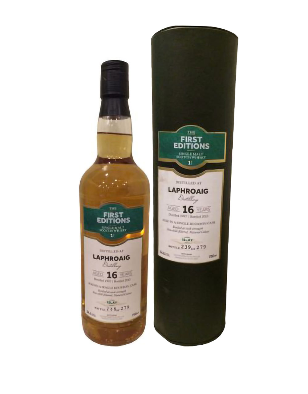 Laphroaig The First Editions 16 Year Old Single Malt Cask Strength Scotch Whisky
