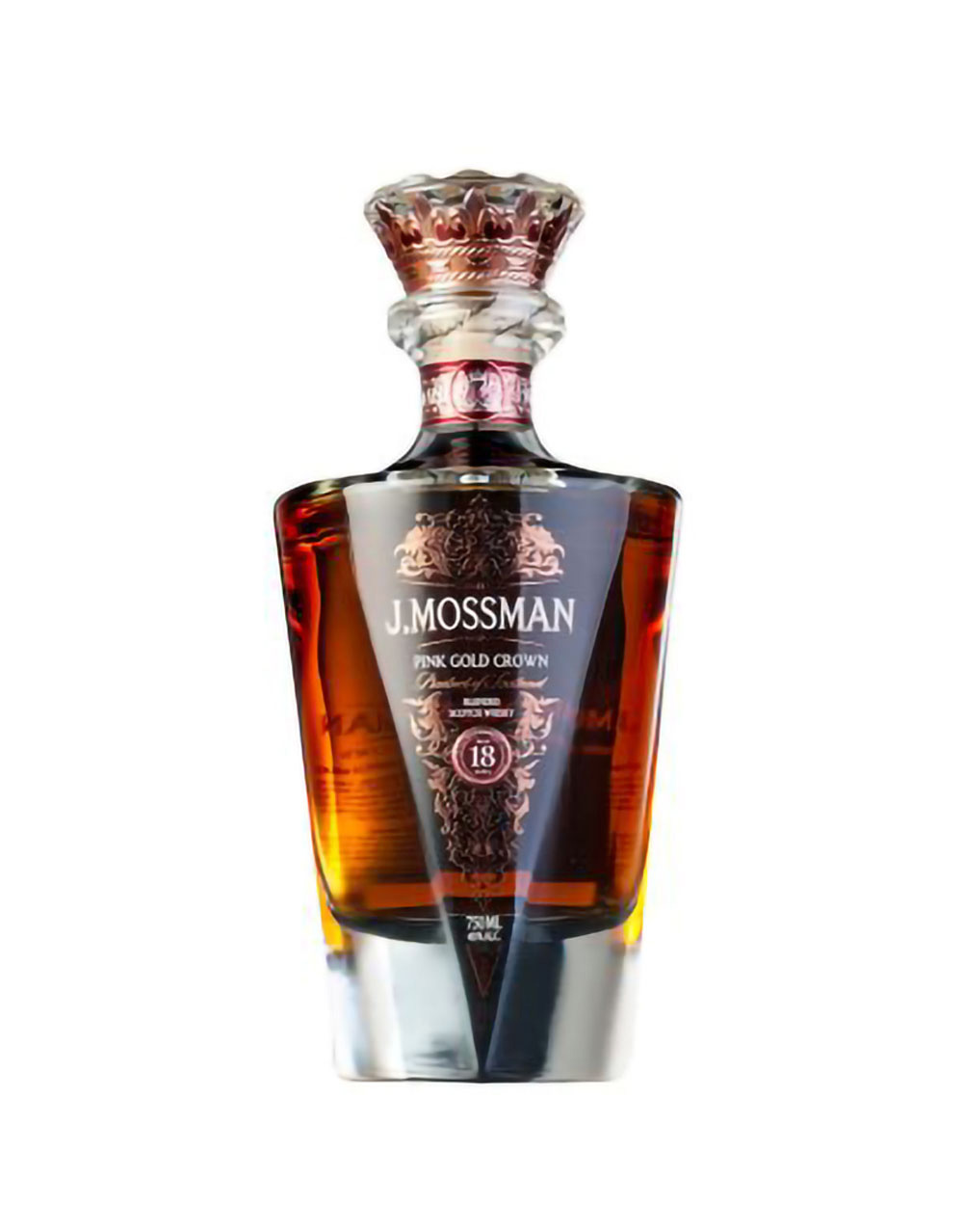 J. Mossman 18 Year Old Pink Gold Crown Blended Scotch Whisky