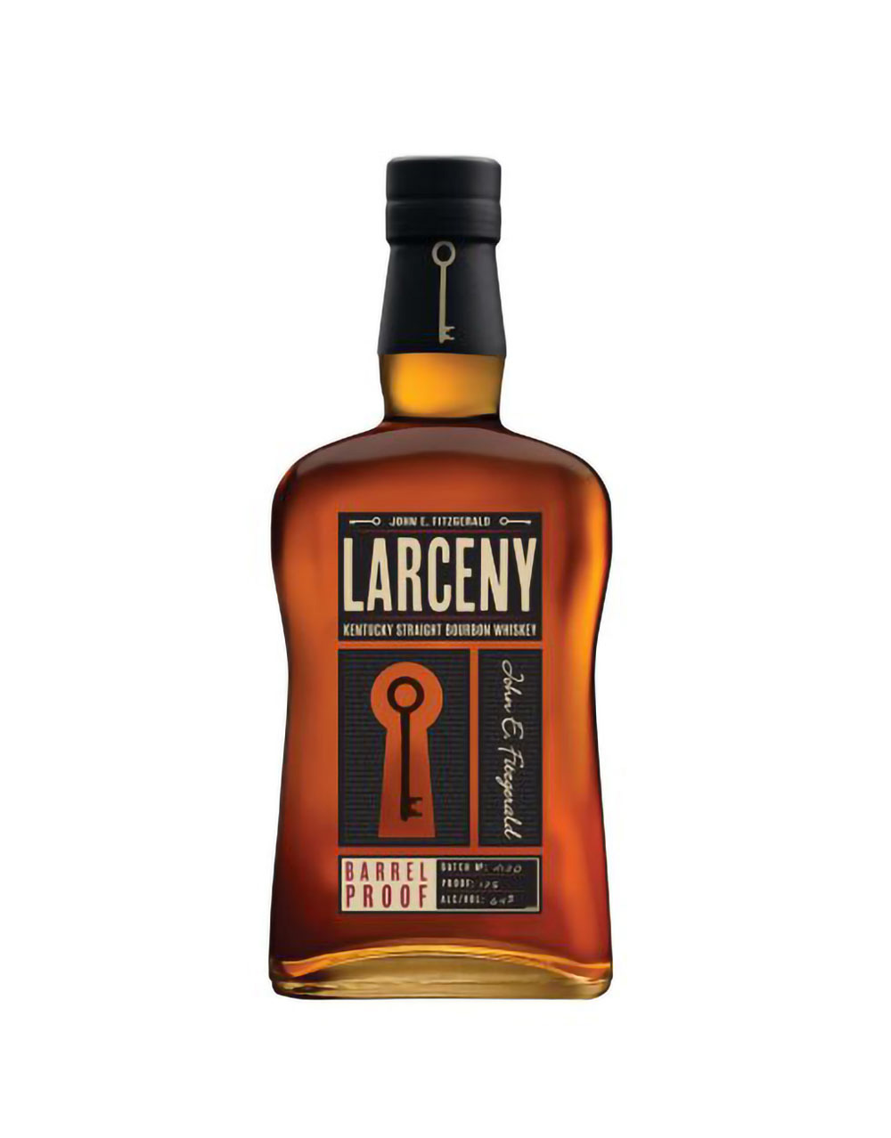 John E. Fitzgerald Larceny Barrel Proof Kentucky Straight Bourbon Whiskey Batch B520