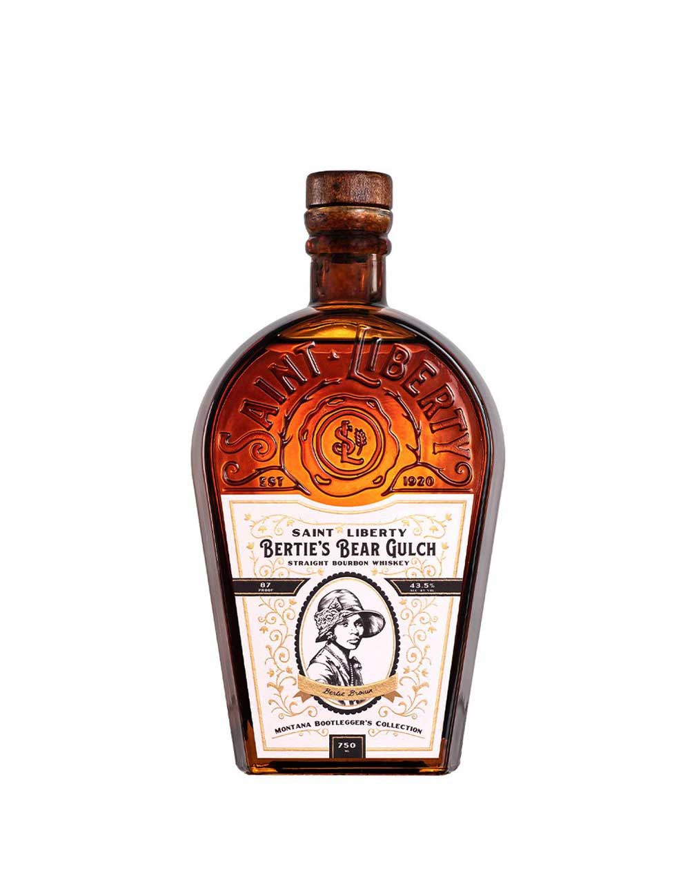 Saint Liberty Bertie's Bear Gulch Bourbon Whiskey