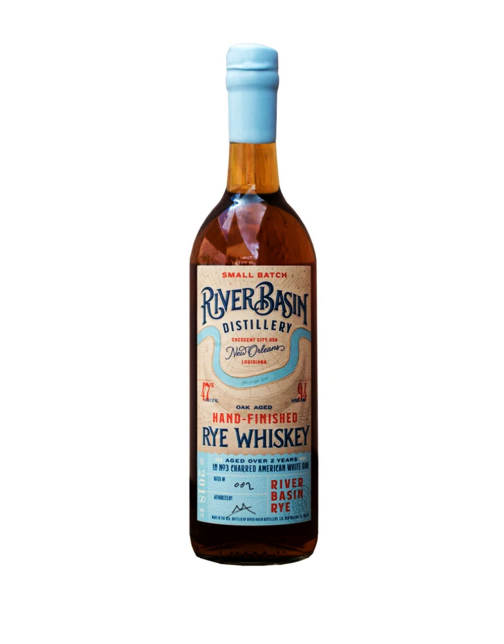 River Basin Batch 002 Rye Whiskey