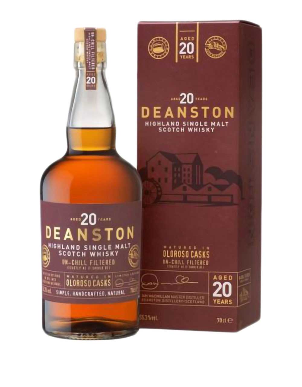 Deanston 20 Year Single Malt Scotch Whisky