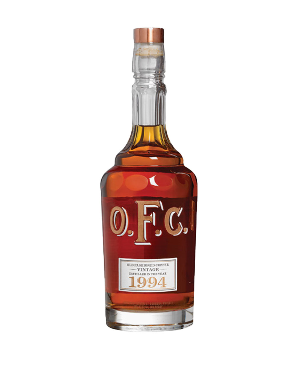 O.F.C. Old Fashioned Copper 1994 Buffalo Trace Distillery 90 proof Kentucky Straight