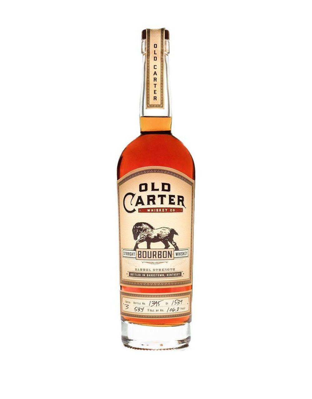 Old Carter Straight Bourbon Batch 3